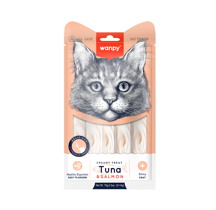 WANPY Creamy Treat - Tuna & Salmon For Cat