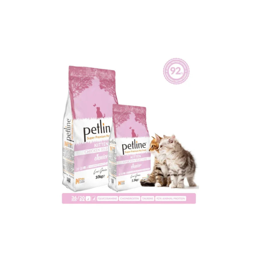 Petline Super Premium Kitten Food Chicken Selection