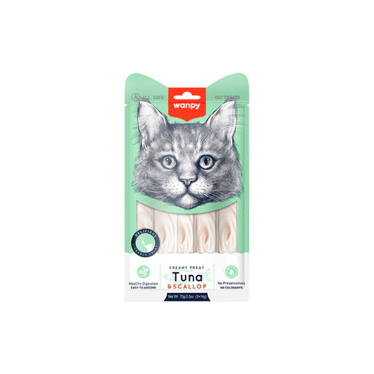 Wanpy Creamy Treats Tuna & Scallop For Cat