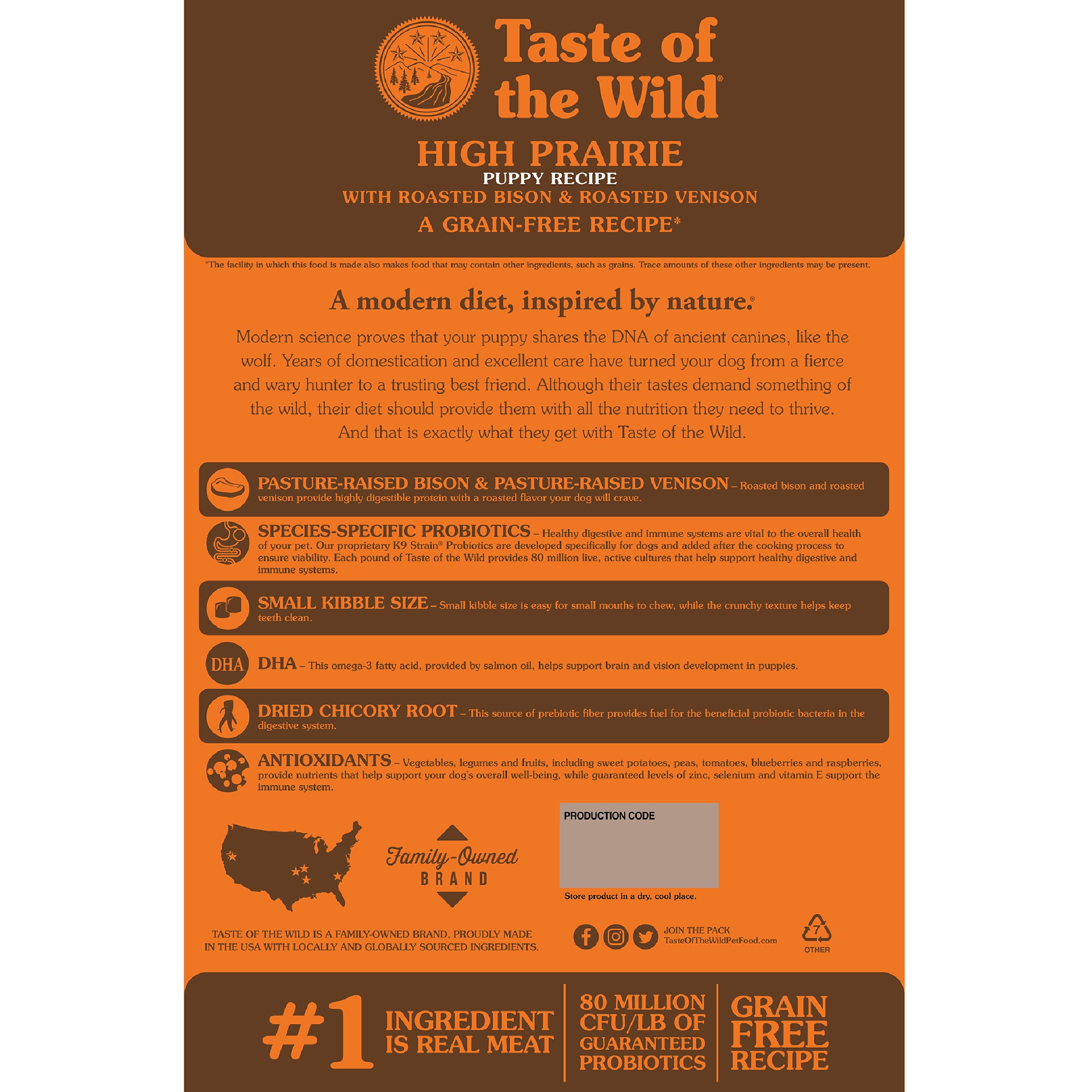 Taste of the Wild High Prairie Puppy