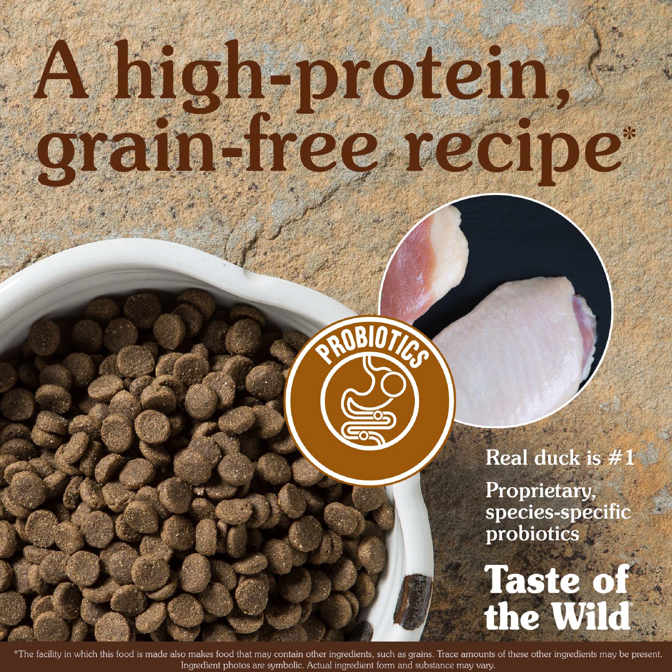 Taste Of The Wild Adult Wetlands Canine Recipe with Roasted Fowl