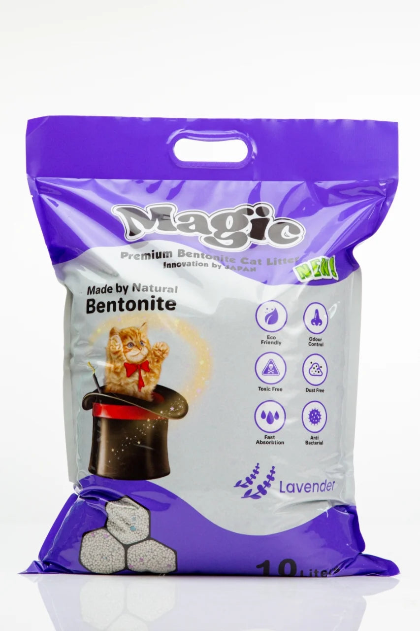Magic Bentonite Katzenstreu 10L