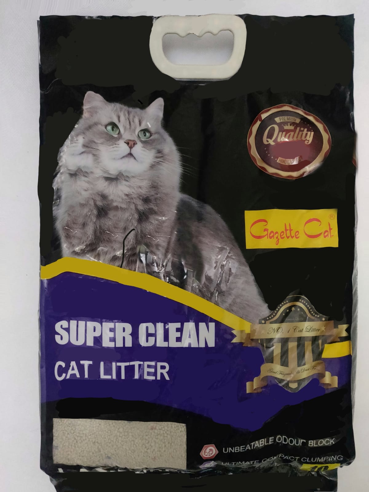 Super Clean Imported Bentonite Cat Litter -10 Litter