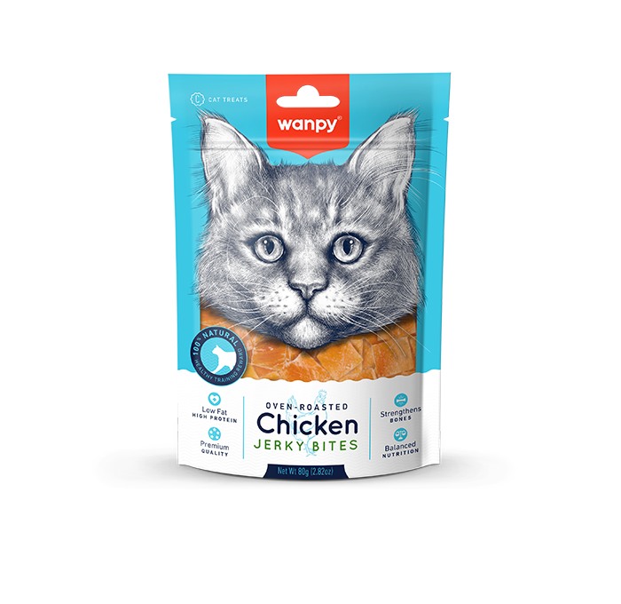 Cat Treats Chicken Jerky Bites