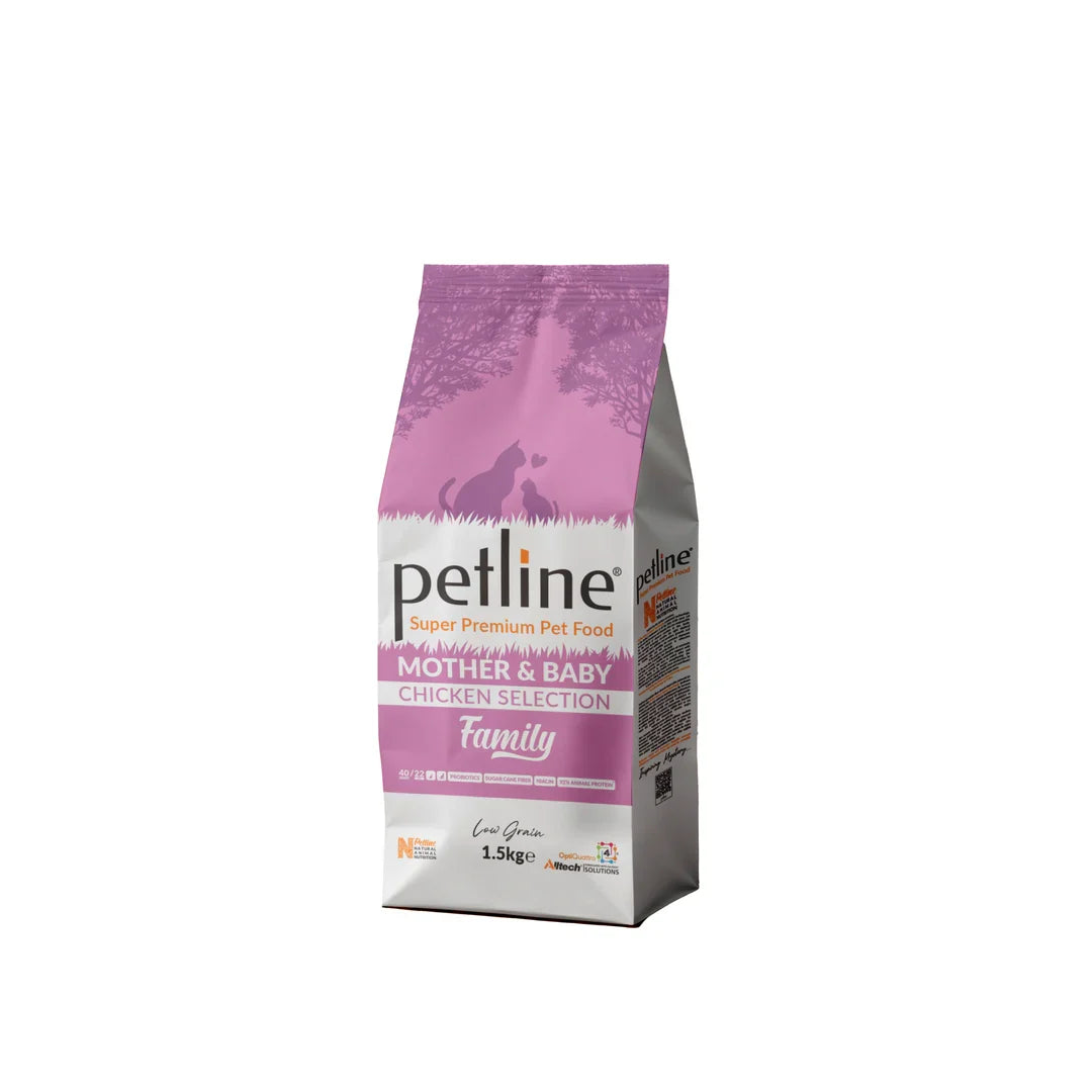 Petline Super Premium Mother & Baby Food Chicken Selection 1.5 Kg