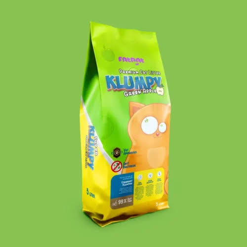 Super Klumpy Katzenstreu – Grüner Apfel 5kg & 16kg