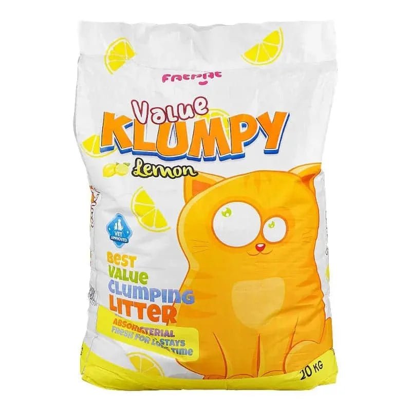 Value Klumpy Katzenstreu – Zitrone 20kg