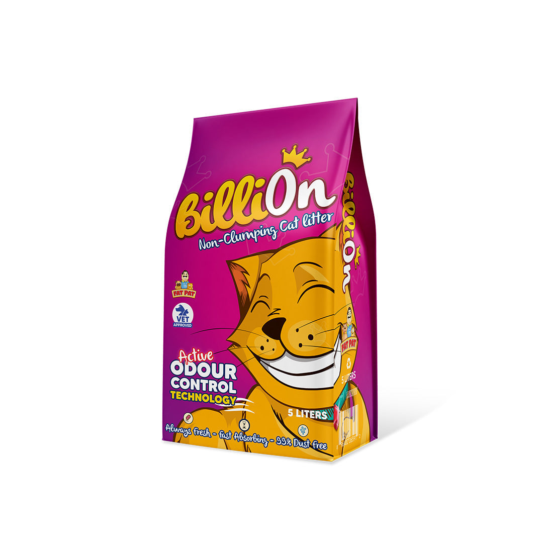 Billion NON CLUPMING CAT LITTER 5KG