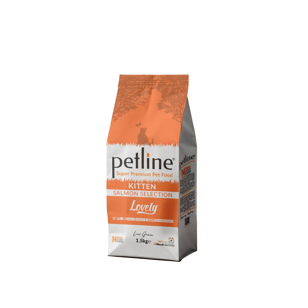 Petline Super Premium Kitten Food Salmon Selection 1.2kg