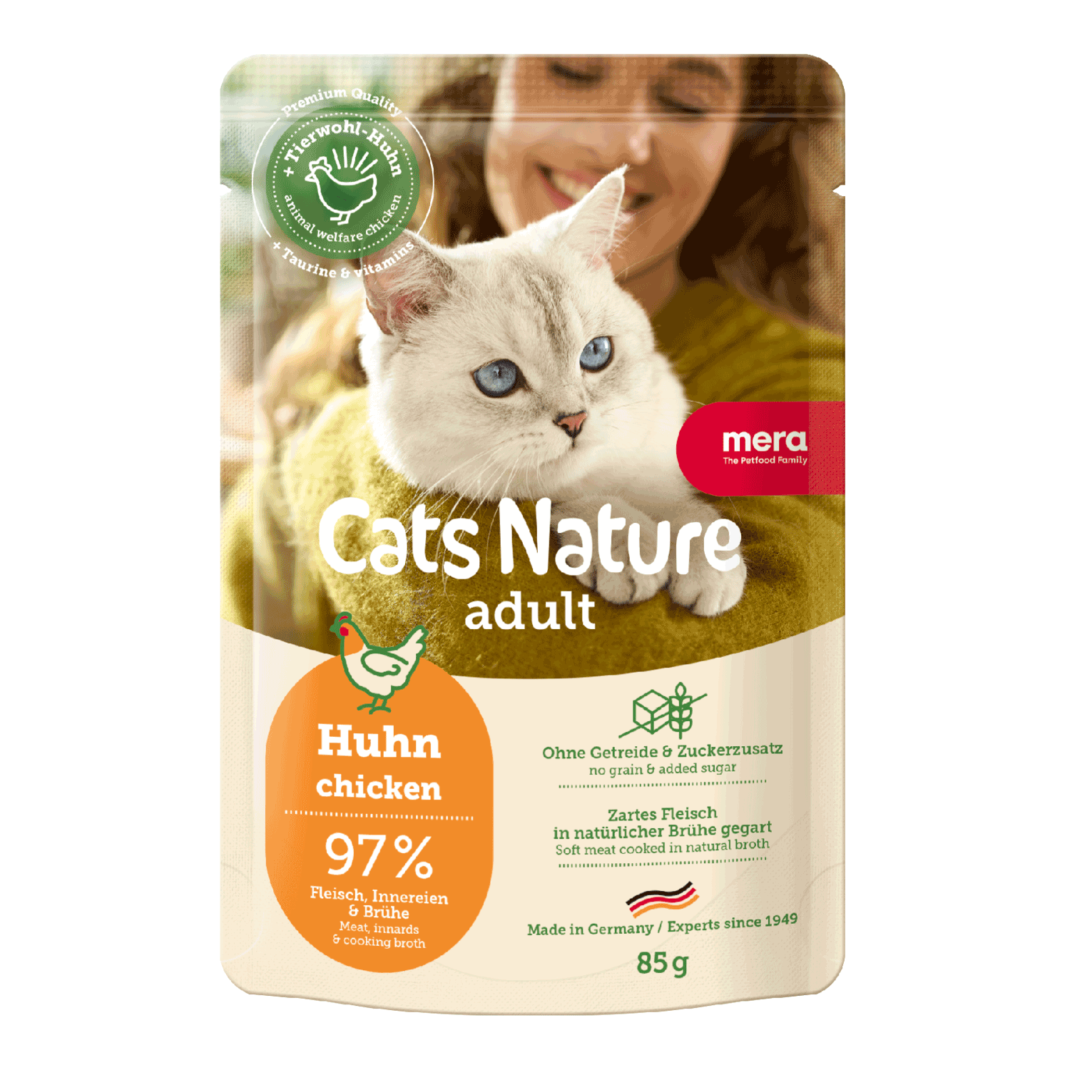 Mera Cats Nature Adult Chicken – Wet Food for Cats