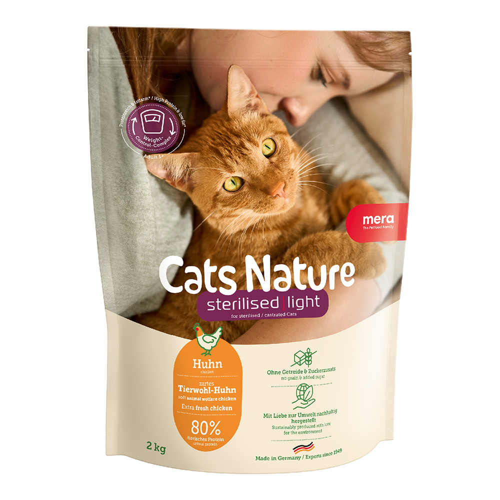 mera Cats Nature Adult Sterilised Chicken 2kg