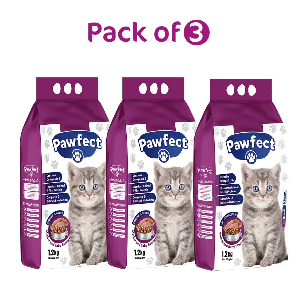 Pawfect Kitten Cat Food 1kg