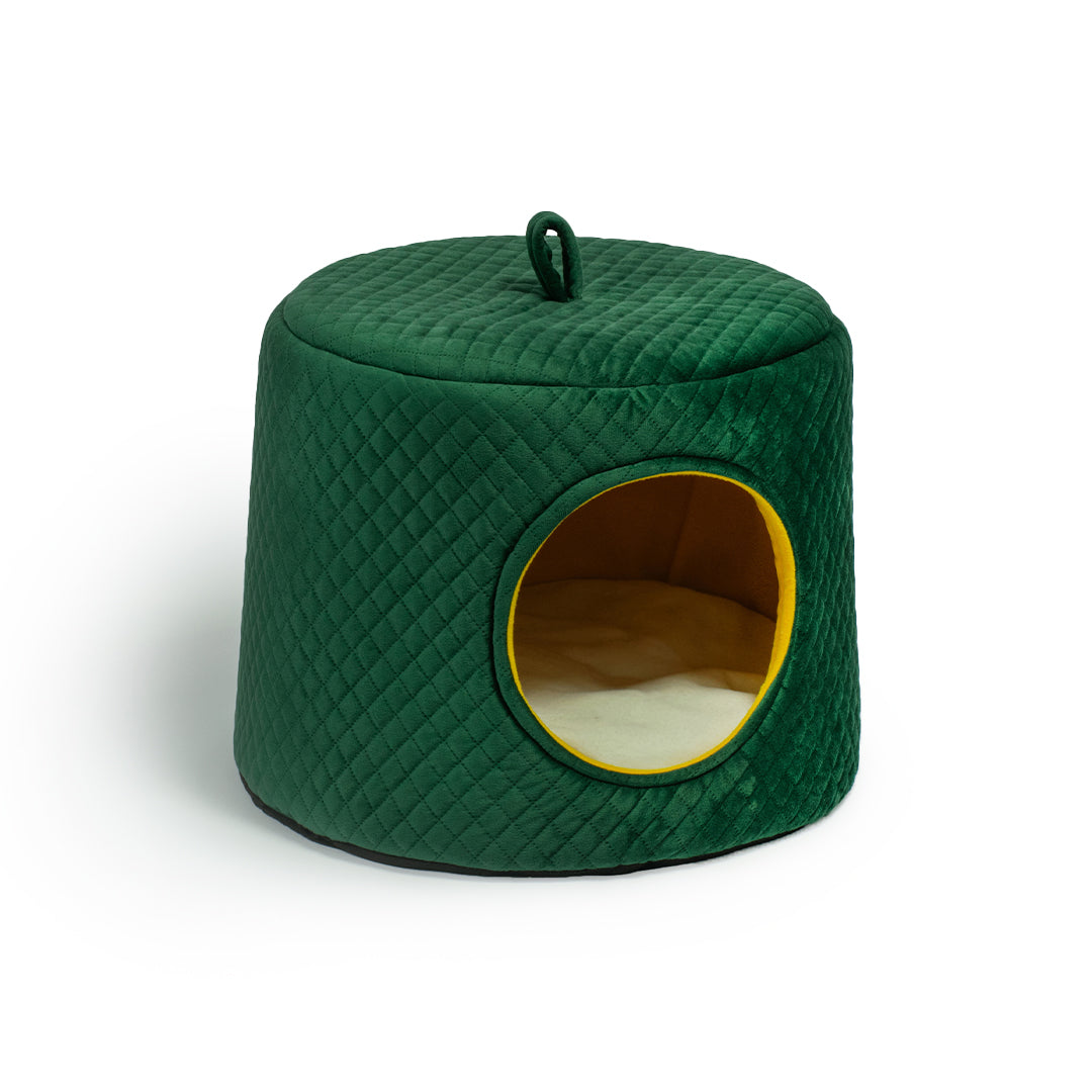 Quilt Tent Bed For Cats